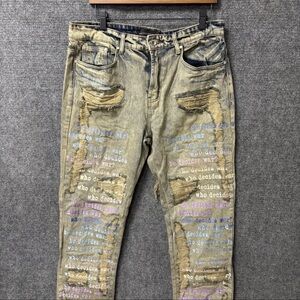 Who Decides War Jeans RARE Size 34